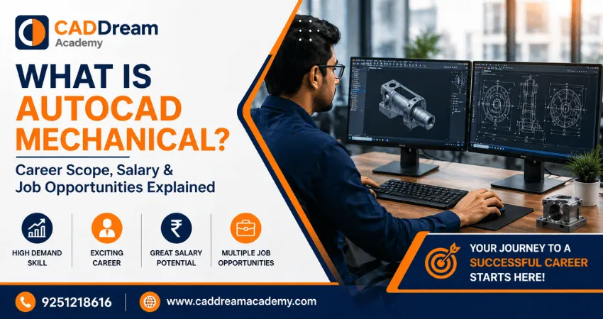 What is AutoCAD Mechanical? Career Scope, Salary and Job Opportunities